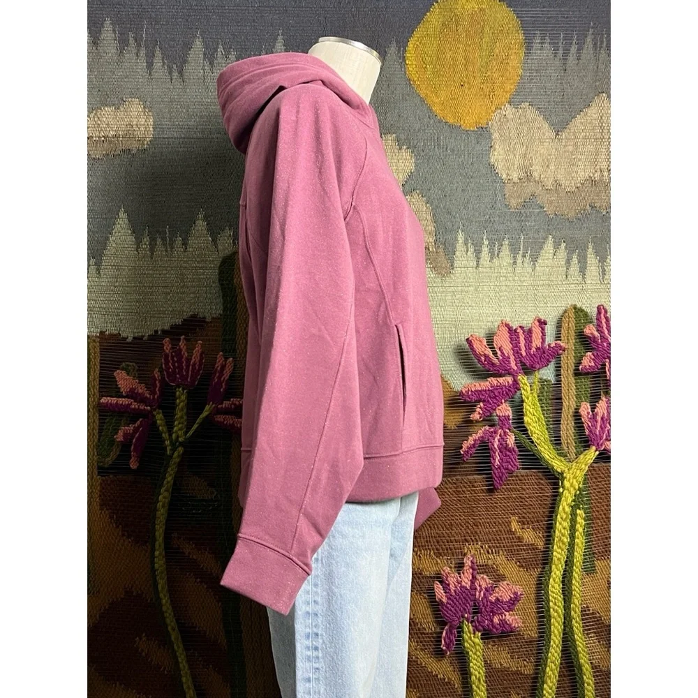 Anthropologie Daily Practice Sparkly Hoodie XXS - Picture 3 of 14